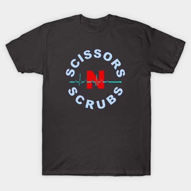 Scissors N Scrubs Clean T-Shirt by MikeDenison